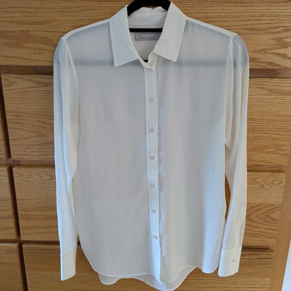 Everlane silk shirt